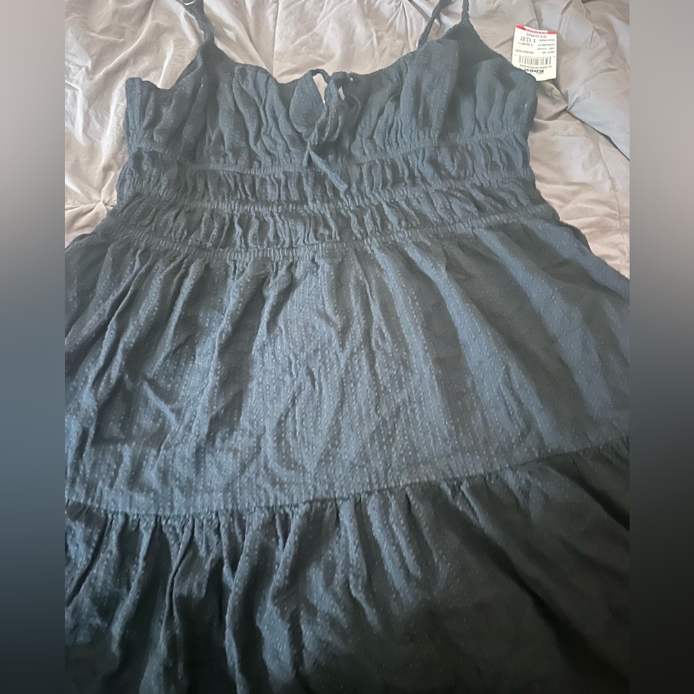 ELIANA BLACK SHORT DRESS size XL NWT